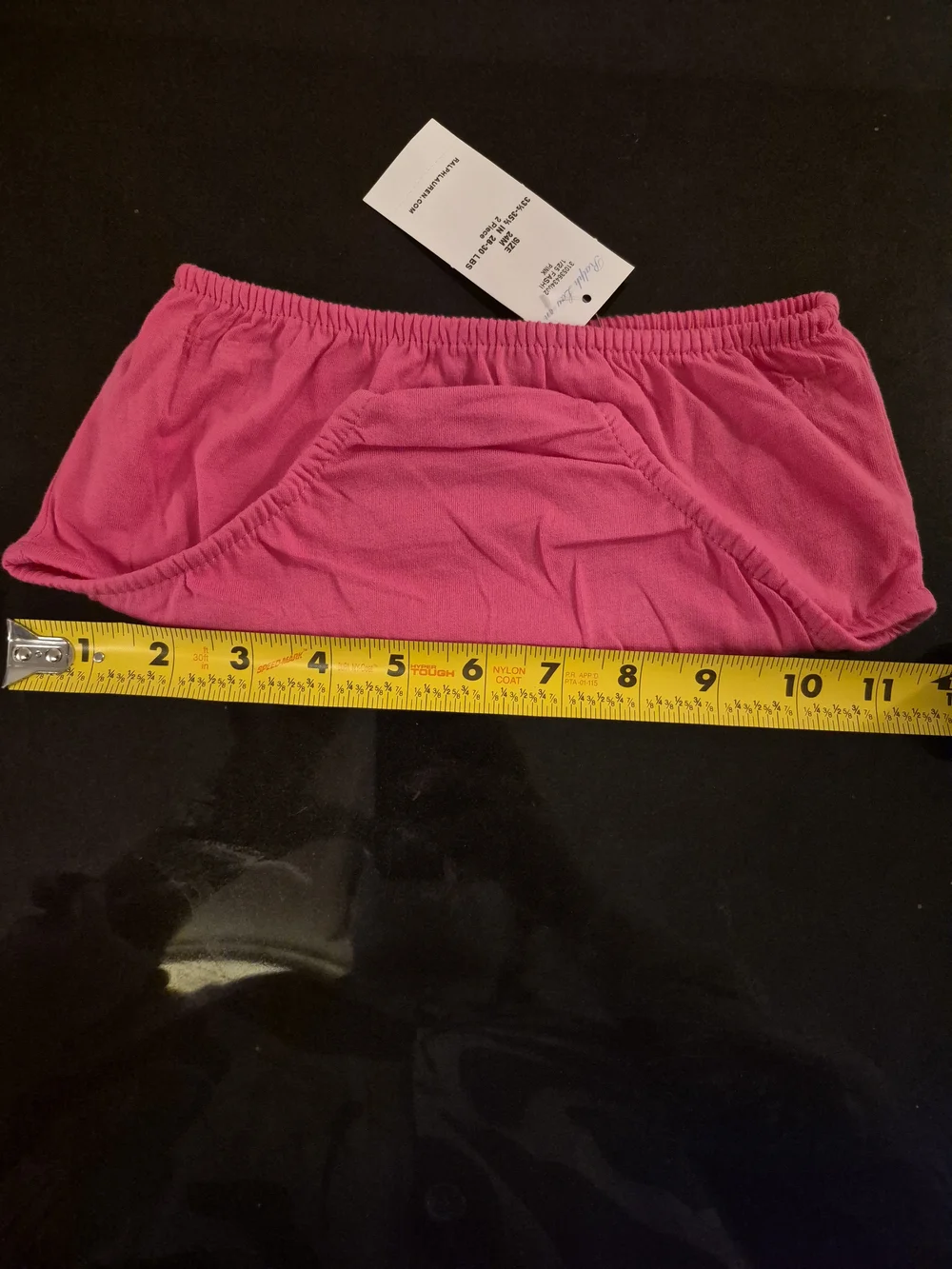 Brand New Ralph Lauren Pink & White Striped Girls' Dress Set - Kids